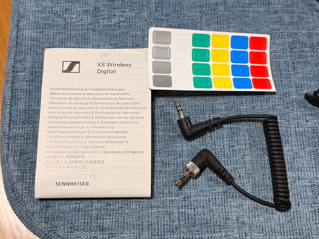 ゼンハイザー XSW-D ポータブルラベリアセット（ワイヤレスマイク）