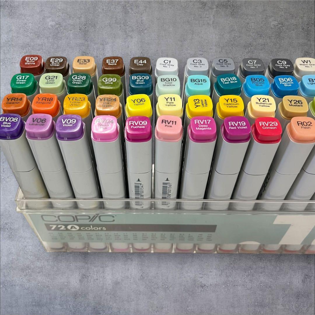 COPIC 72A カラー マーカー Too コピック 日本製 イラスト