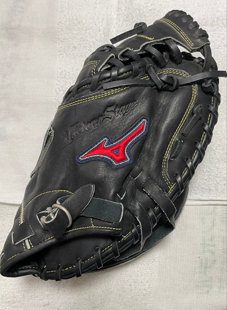 Mizuno プロステイタス キャッチャーミット 黒