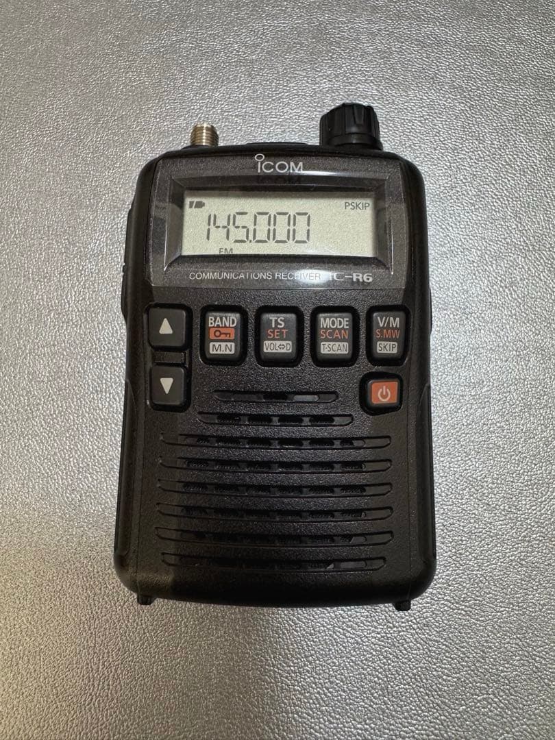 iCOM 広帯域ハンディレシーバー IC-R6 クローニングソフト付き