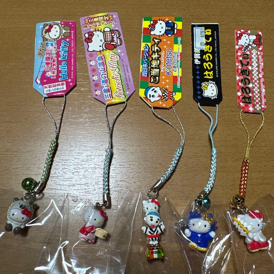 ご当地キティ　超レア四日市こにゅうどうくん入り三重限定５点セット