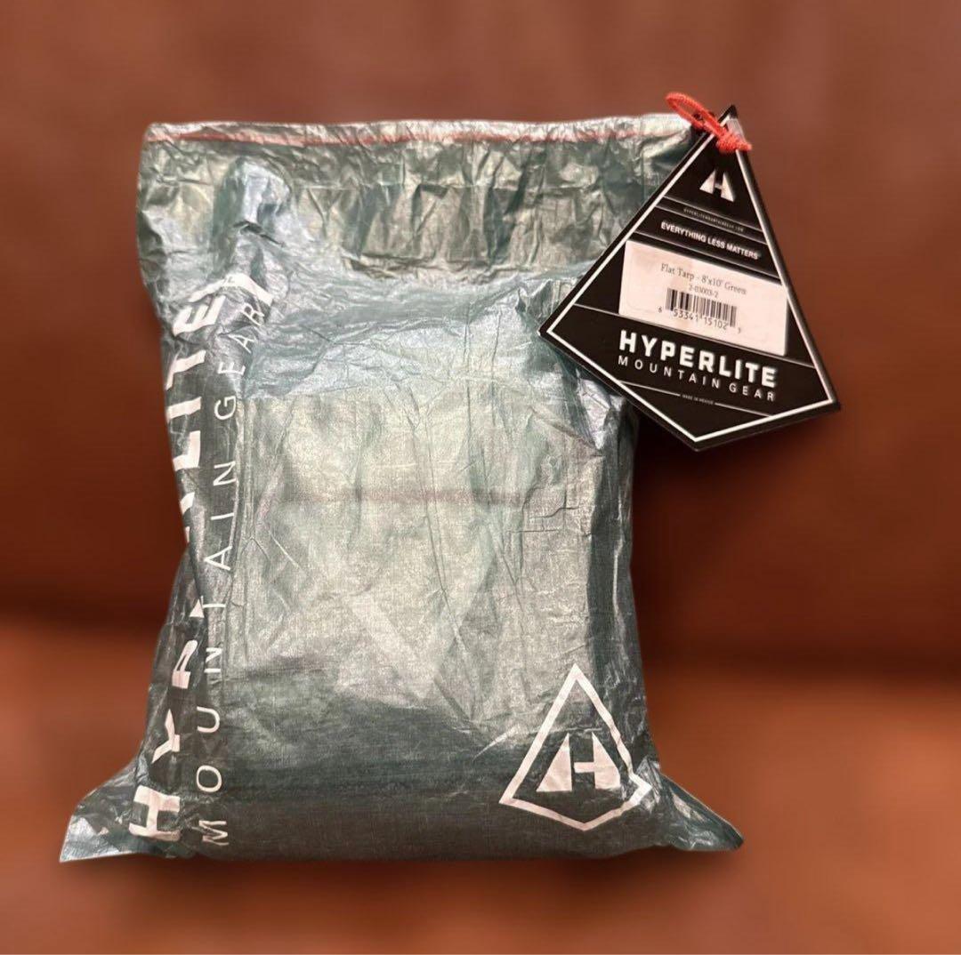 【新品未使用】ハイパーライトマウンテンギアFLAT TARP 8\"×10\"
