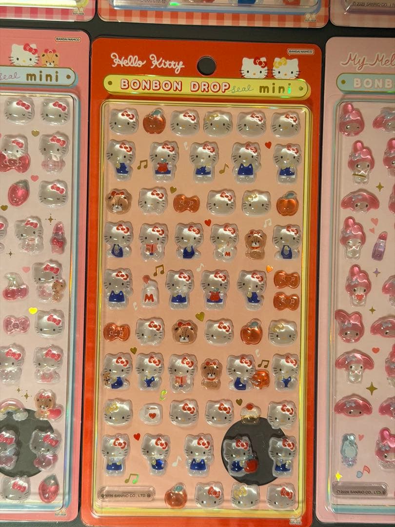 【国内正規品】 サンリオ ボンボンドロップシール 第2弾＋mini