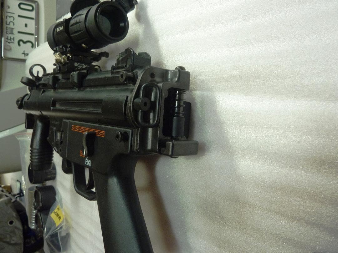 キンタケ　東京マルイ MP5K Kurz スコープ付 一応ジャンクです