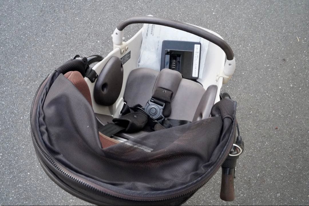 電動自転車 パナソニック ギュット 中古 子供乗せ アシスト 073001