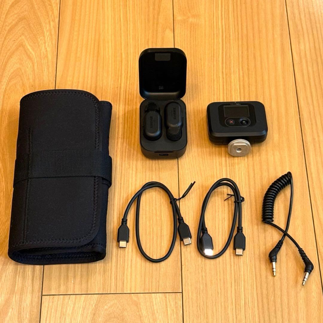 【美品】SHURE シュア Movemic Two Kit ワイヤレスマイク