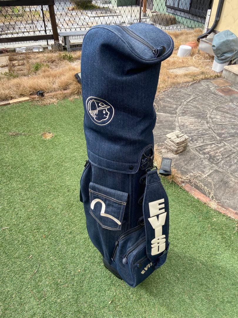⭐︎希少モデル⭐︎EVISU デニムゴルフバッグ⭐︎クラブセット⭐︎