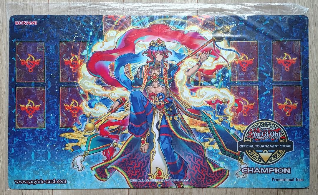 遊戯王 公式 プレイマット 絢嵐たるスエン OTS 未開封 EU版