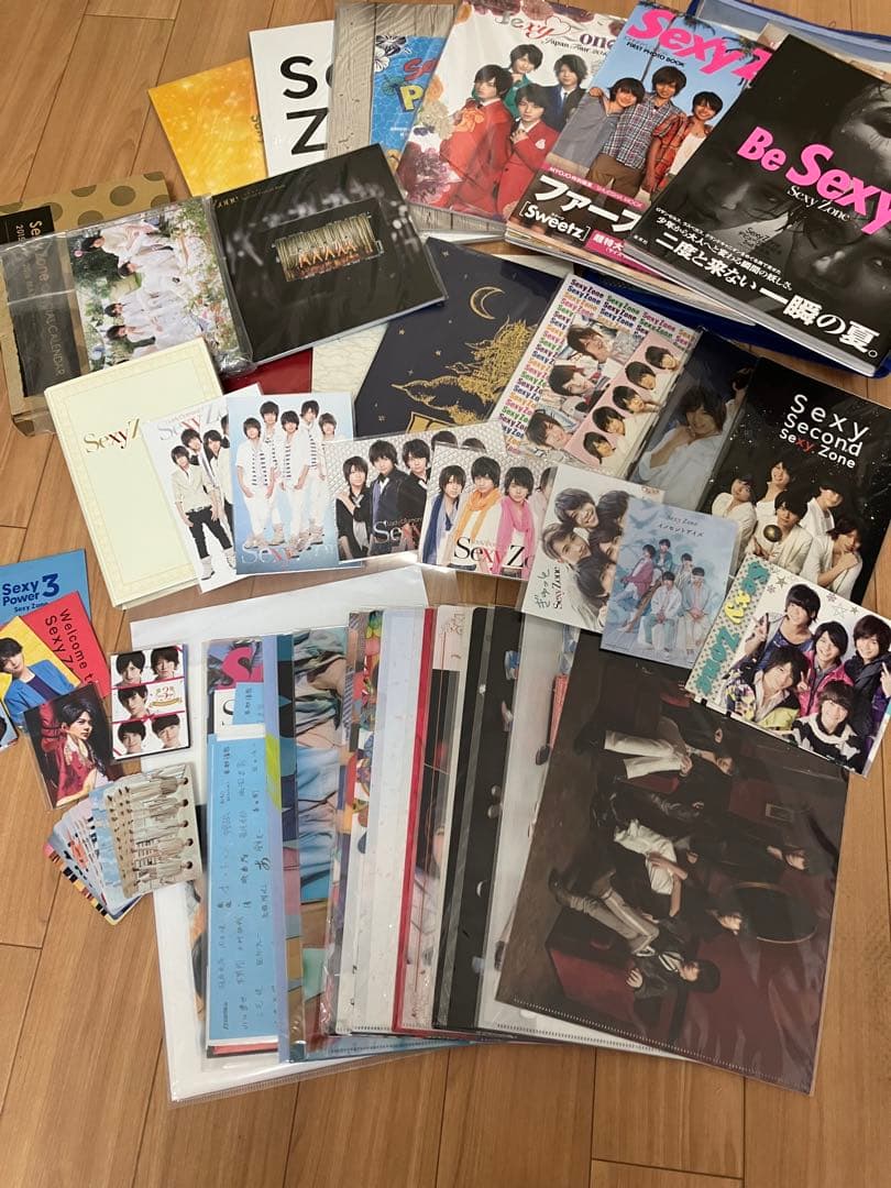 SexyZone公式グッズ200点以上　中島健人多め