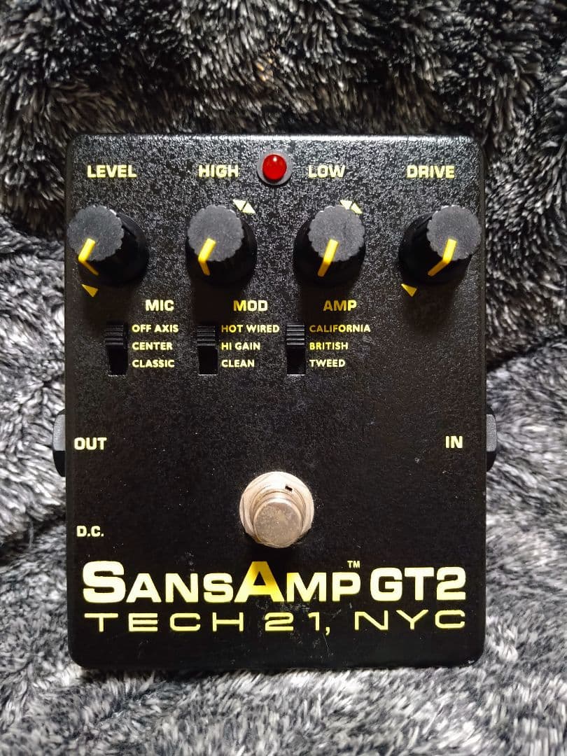 Tech 21 SansAmp GT2 ギターエフェクター