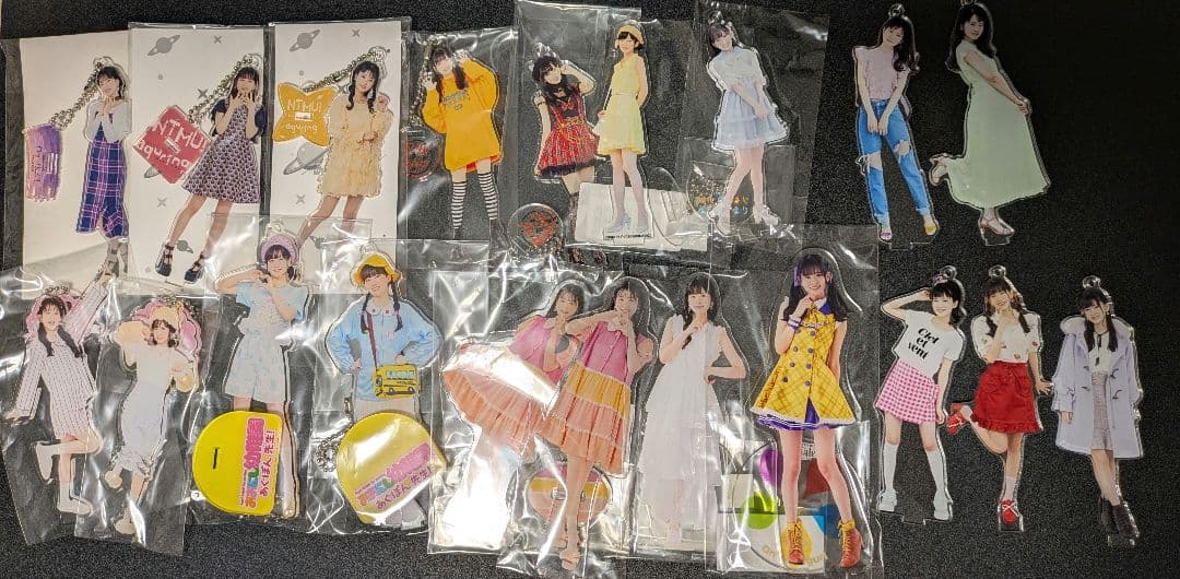 【匿名配送】あぐぽん　大西亜玖璃　アクリルスタンド　セット20点