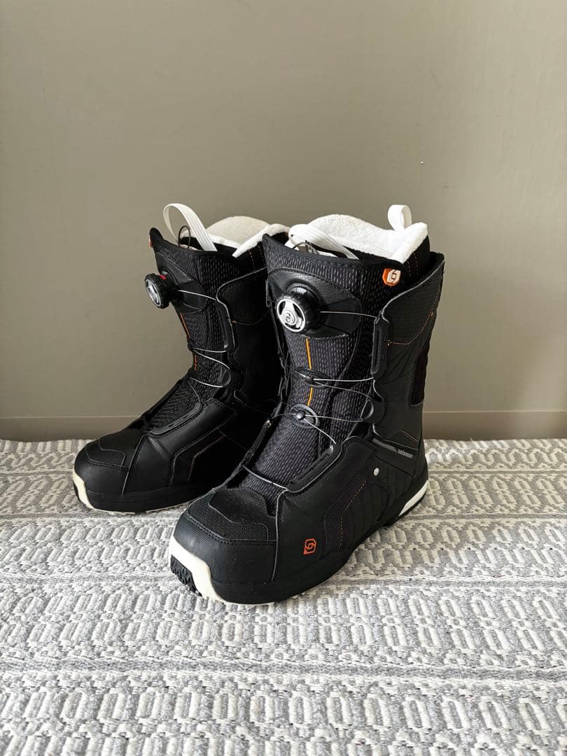 SALOMON ボアシステム ブラック スノーボードブーツ 27cm 美品