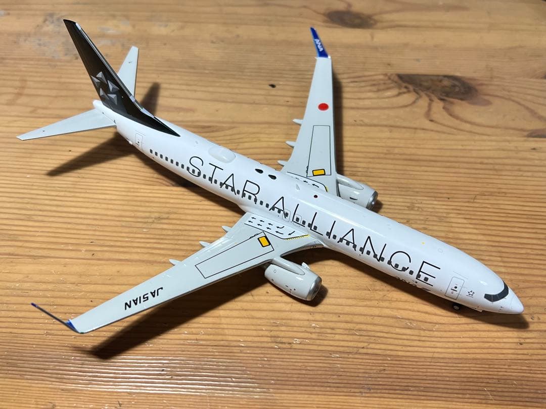JFox 1/200 ANA 737-800 JA51ANスターアライアンス塗装