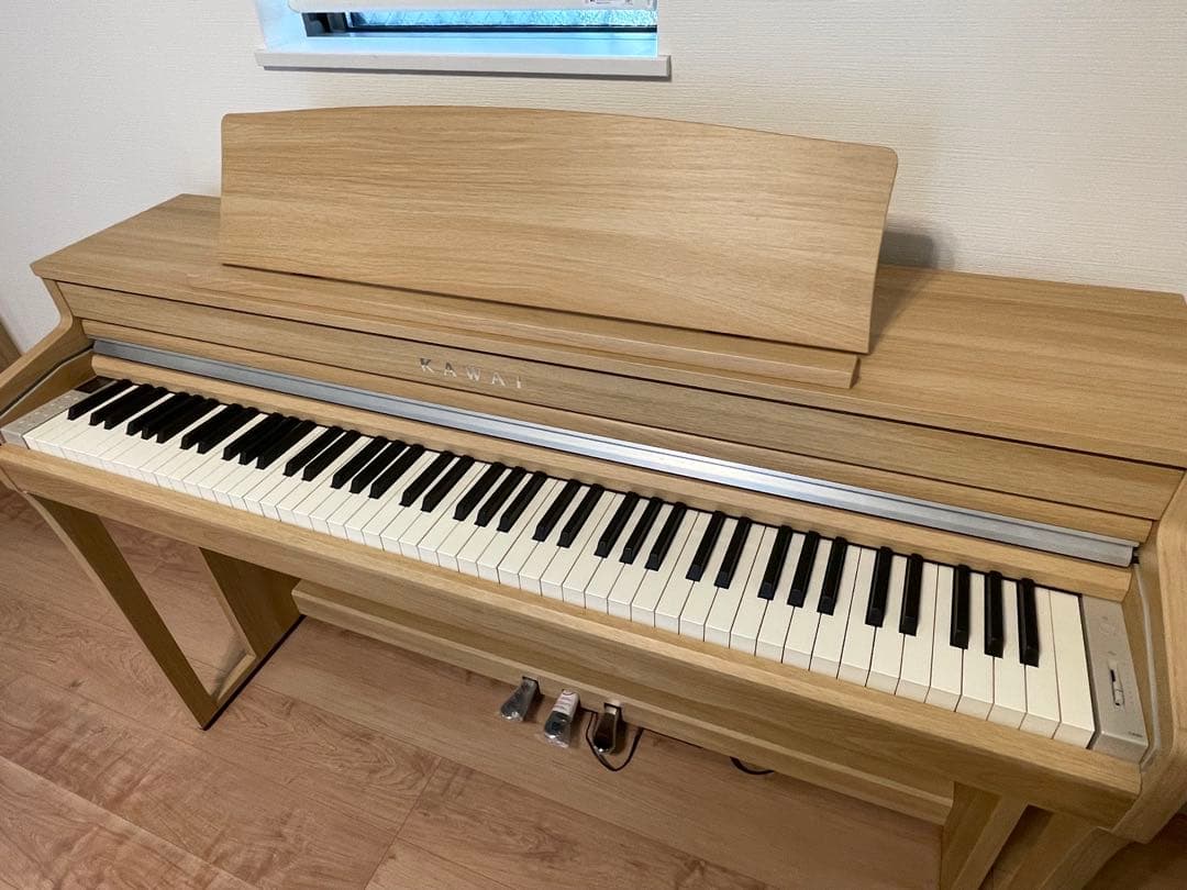 KAWAI カワイ 電子ピアノ CA49 LO 22年製　【木製鍵盤・椅子付き】