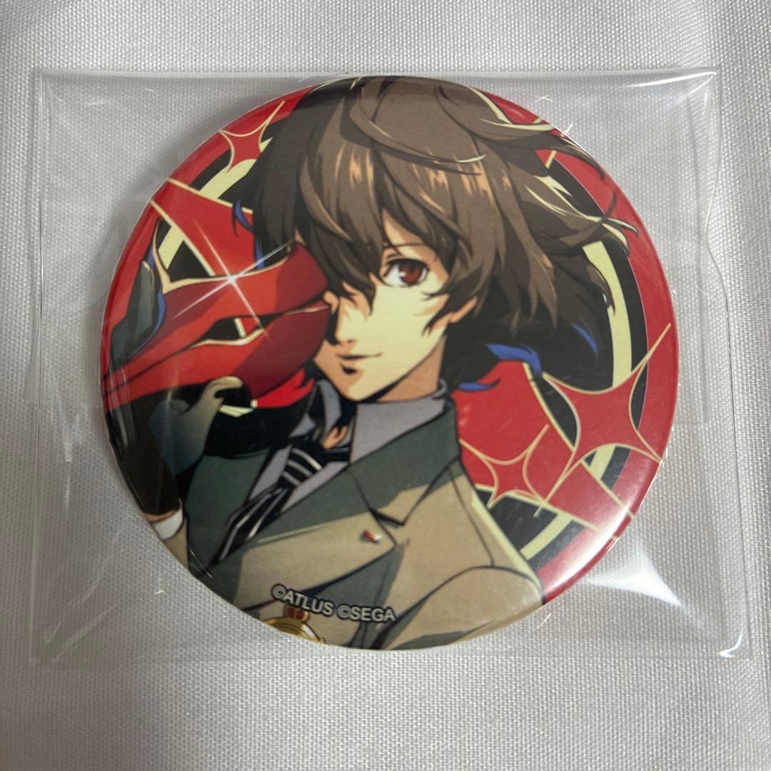 ペルソナ5 ロイヤル　明智吾郎　缶バッジ