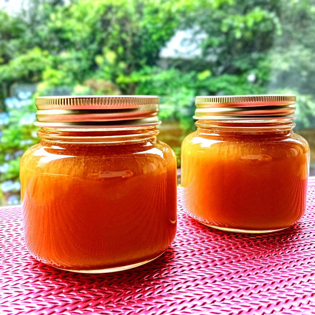 日本蜜蜂のはちみつ採れたて880g垂れ蜜