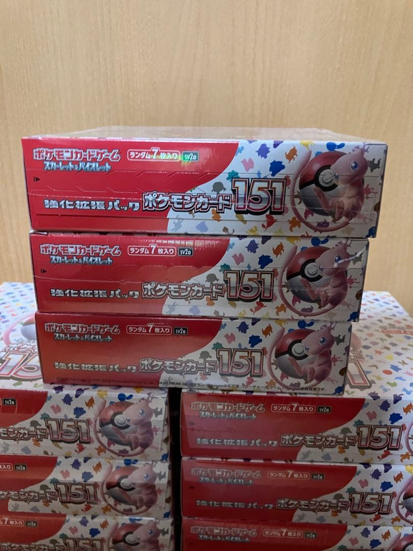ポケモンカード151 シュリンク付きボックス11BOX
