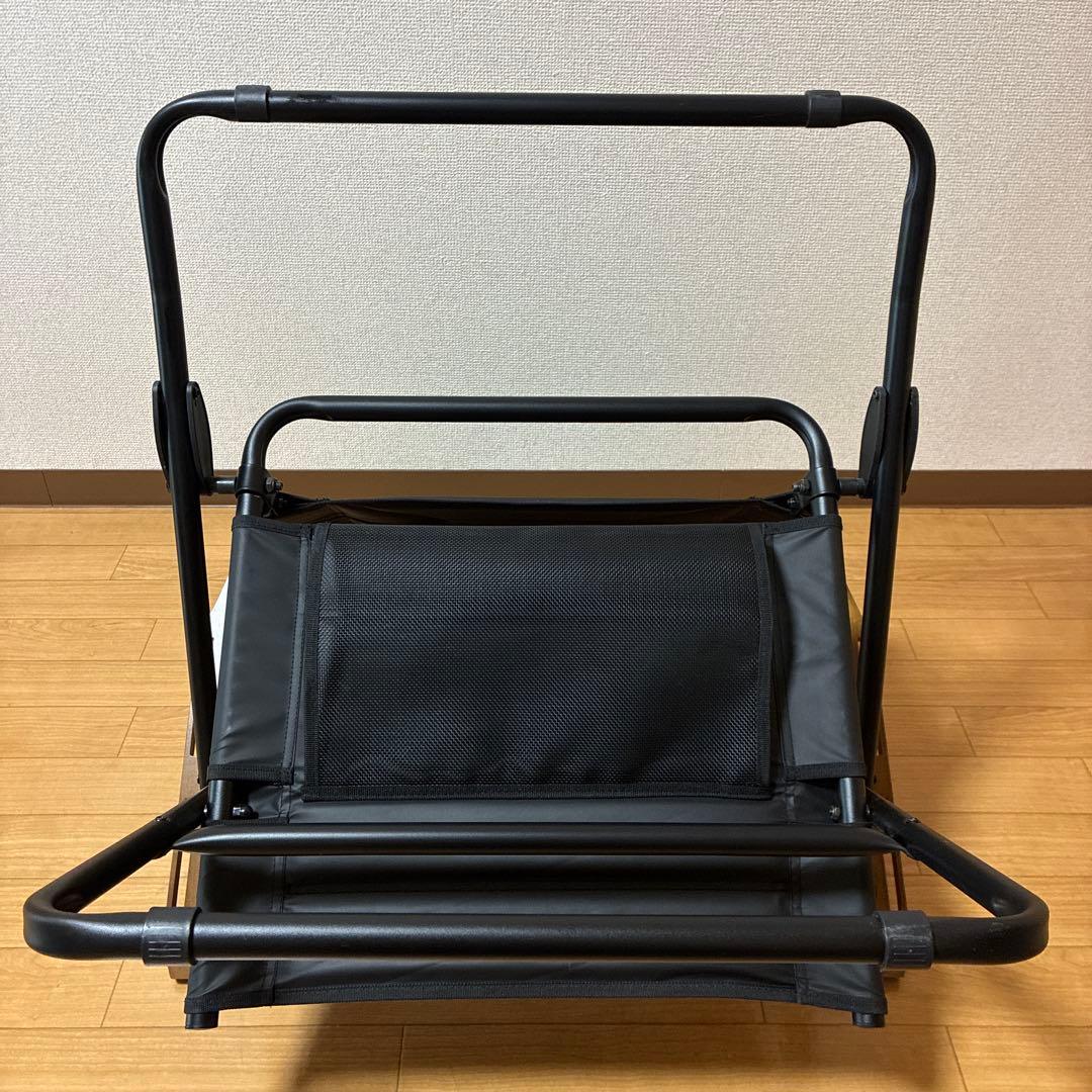 AS2OV(アッソブ)リクライニングローバーチェア マルチクッション付きブラック