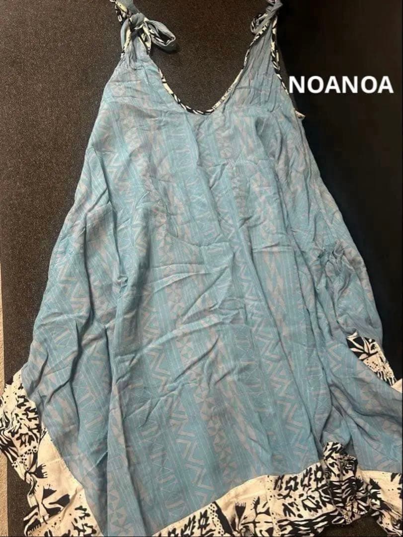 NOANOA クタドレス　ノアノア　ブルー