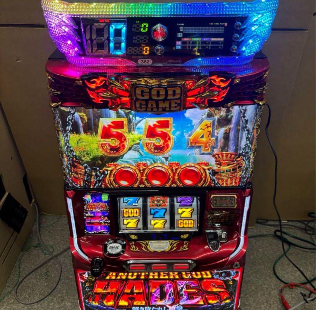 6号機 ハーデス 解き放たれし槍撃ver 実機 家庭用フルセット！