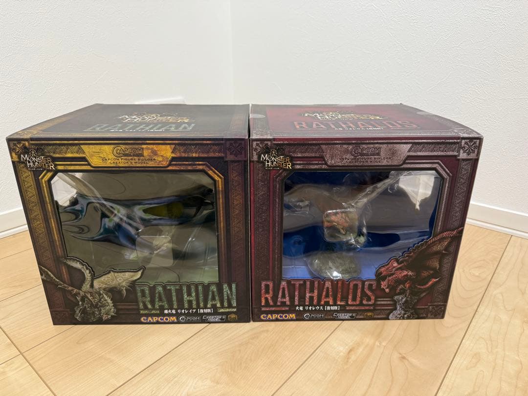 リオレウス&リオレイア　復刻版　モンスターハンタークリエイターズモデル