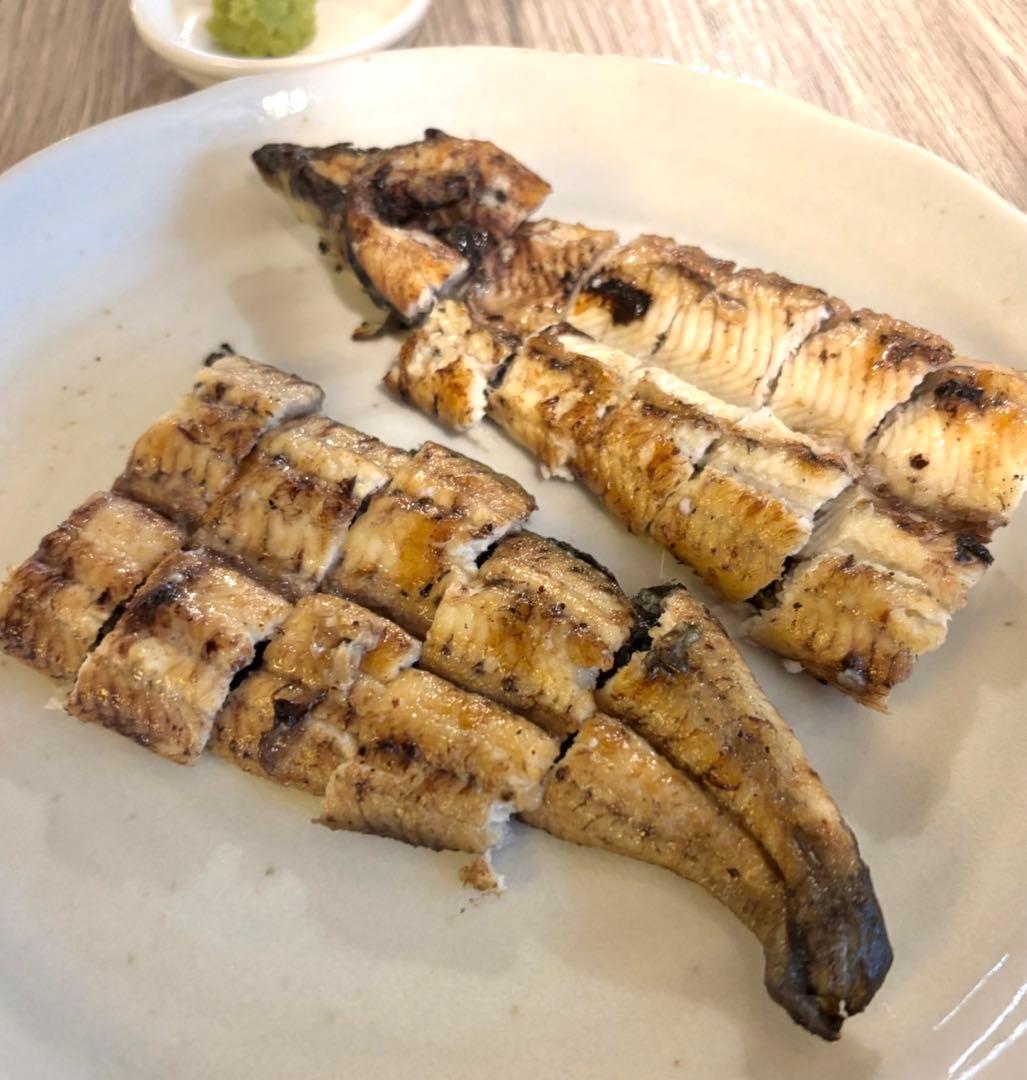 【国産】うなぎの白焼き 4尾‼️