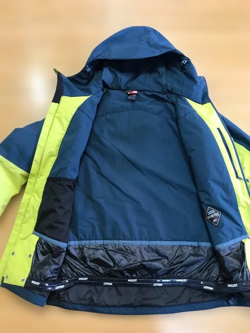 ミレー　ゴアテックス中綿入りジャケット＆パンツ+３レイヤスペアパンツセット