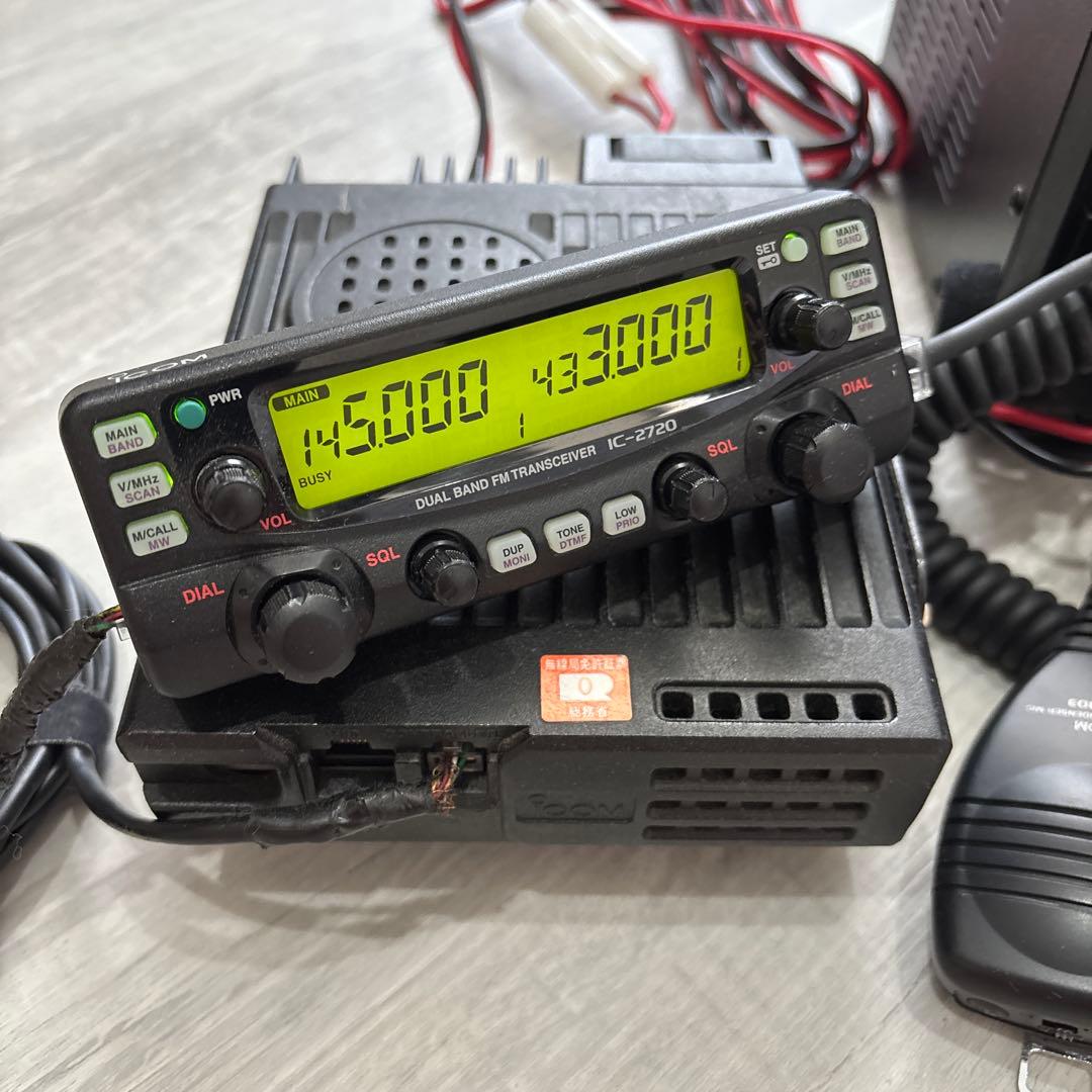 IC-2720 デュアルバンドトランシーバ
