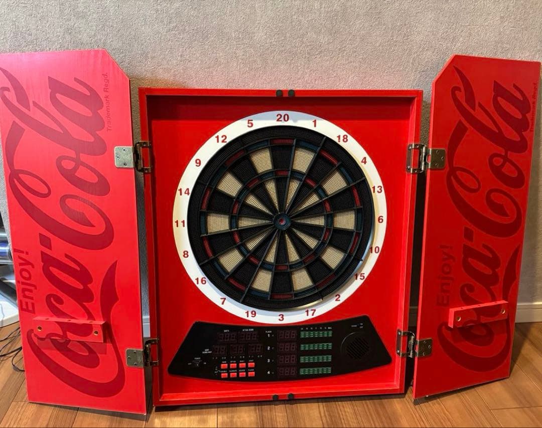 Coca-Cola コカ・コーラ 電子ダーツボードセット 新品（デッドストック）