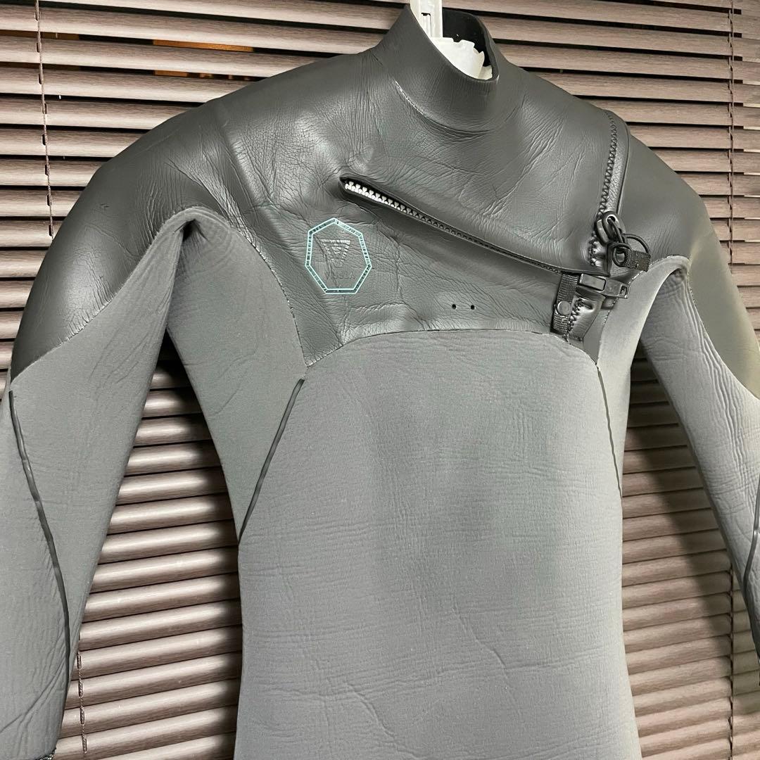 VISSLA ヴィスラ セミドライ フルスーツ 裏起毛 フロントジップ