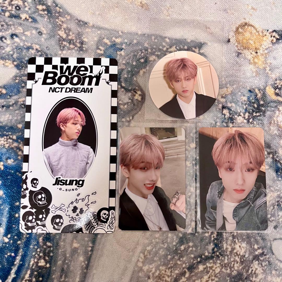 NCTDREAM JISUNG WEBOOM CD トレカ 韓国公式グッズ