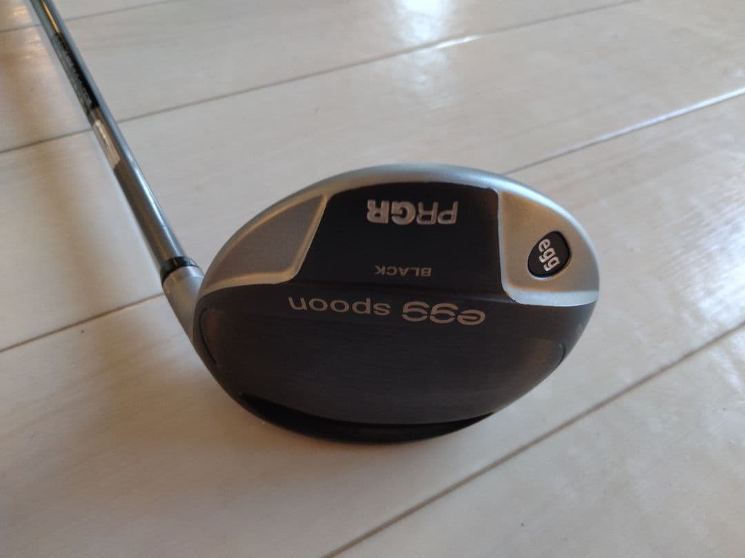 PRGR egg SPOON BLACK(2021) フェアウェイウッド ３W