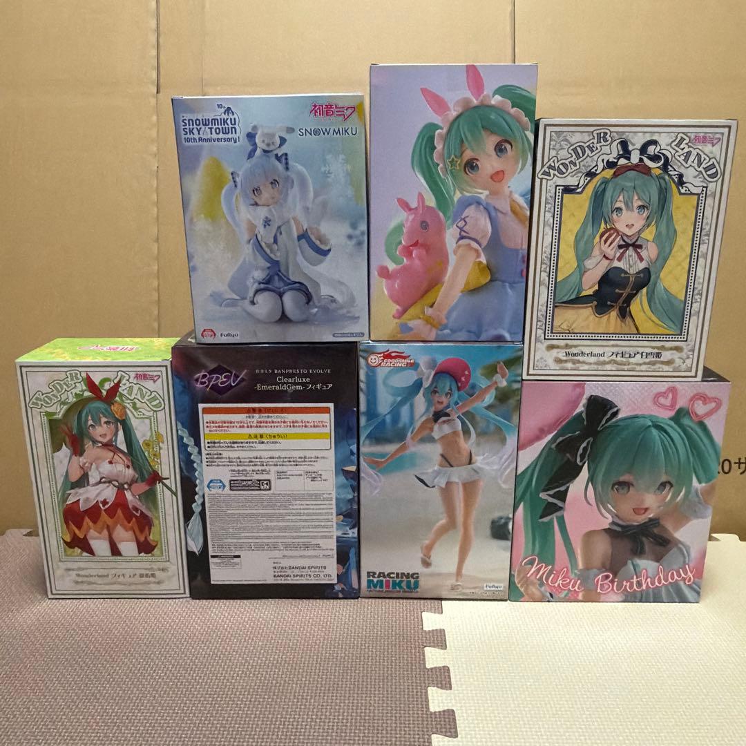 美少女　可愛い　初音ミクシリーズ ☆未開封☆ 7点セット