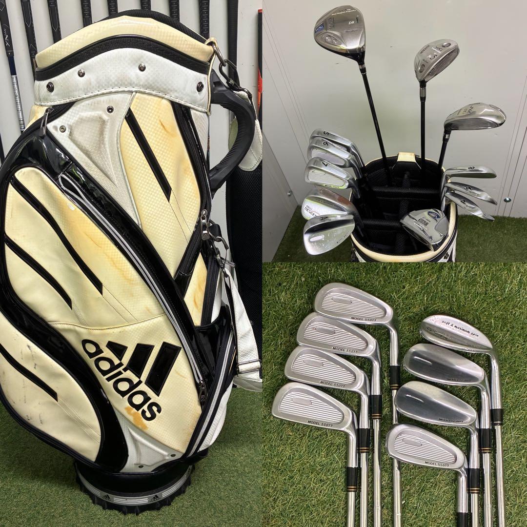 メンズゴルフクラブセット　【adidas】【MacGregor】ブリヂストン】★