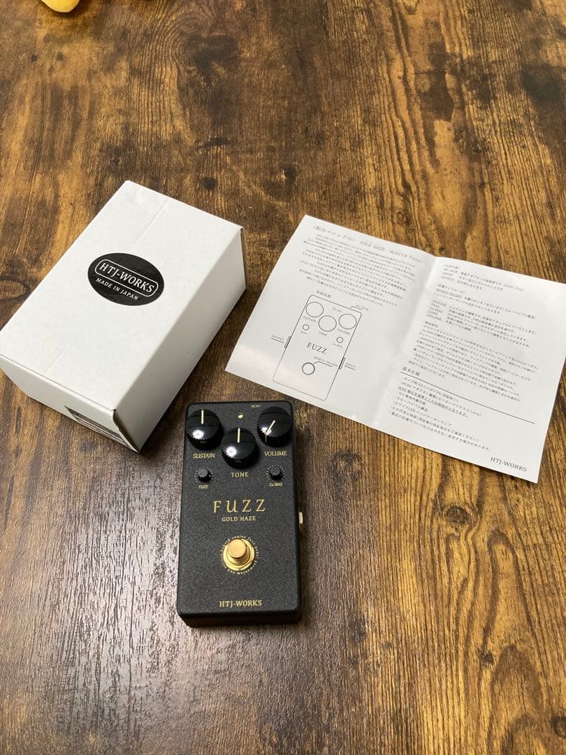 ギター HTJ-WORKS GOLD HAZE Fuzz