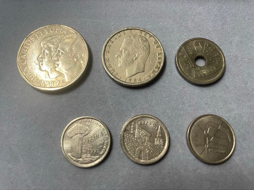 ⭐︎スペイン⭐︎旧貨幣 ※欲しいものを指値で