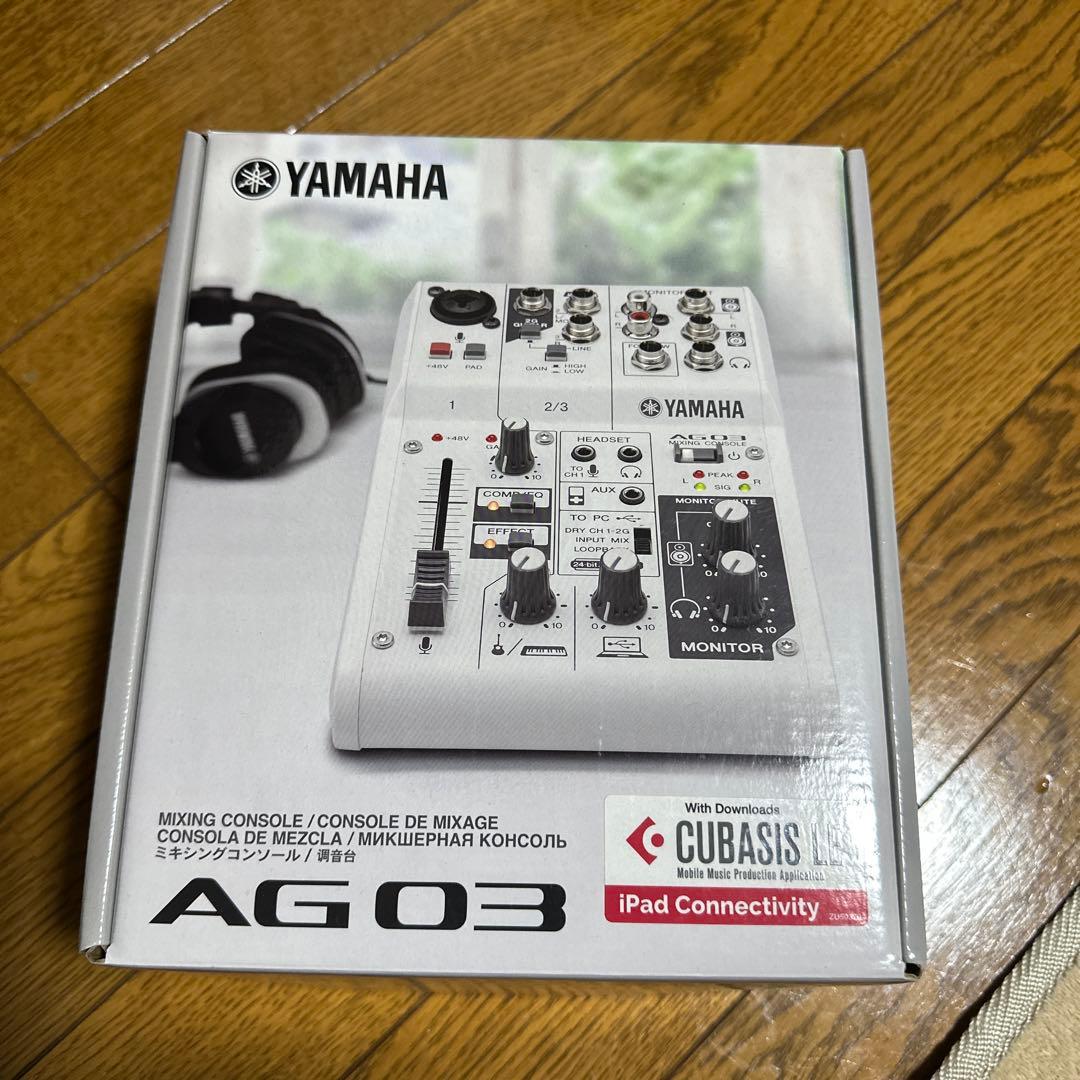 Yamaha AG03 ミキシングコンソール