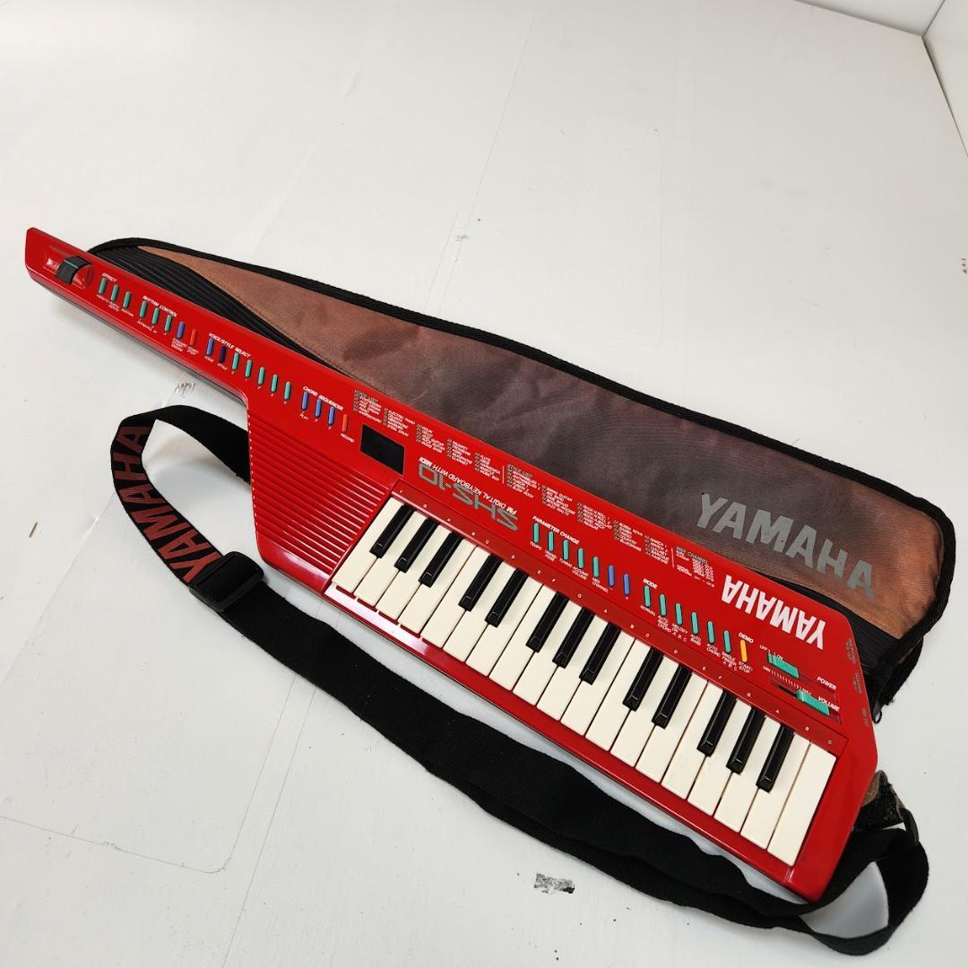 YAMAHA SHS-10R ショルキー レッド ショルダーキーボード MIDI