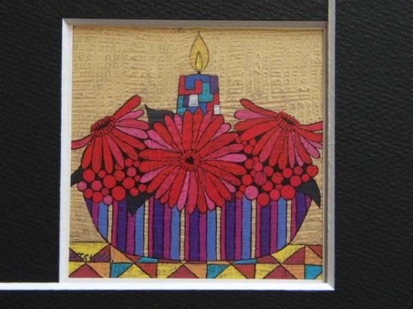 押元　一敏、感謝を込めて、希少画集画、新品額装