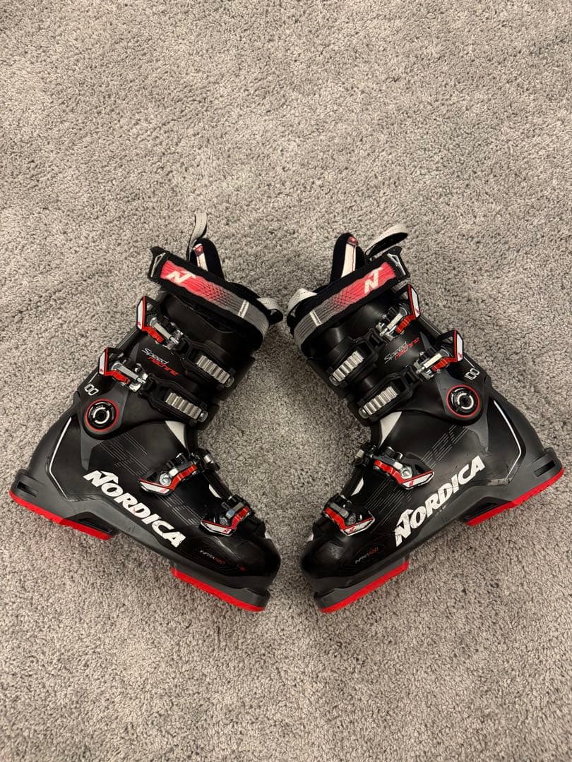 Nordica Speedmachine 100 スキー靴 ブラック/レッド