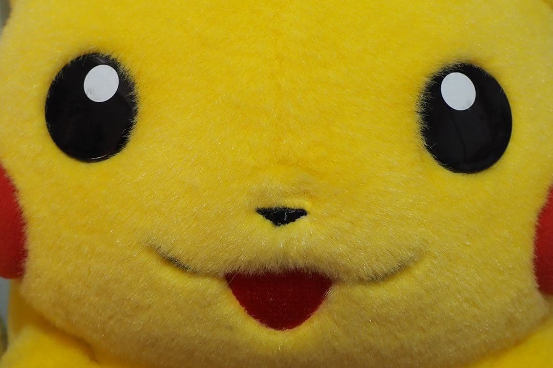初期 ピカチュウ 等身大 レトロ 当時物 ぬいぐるみ　TOMY