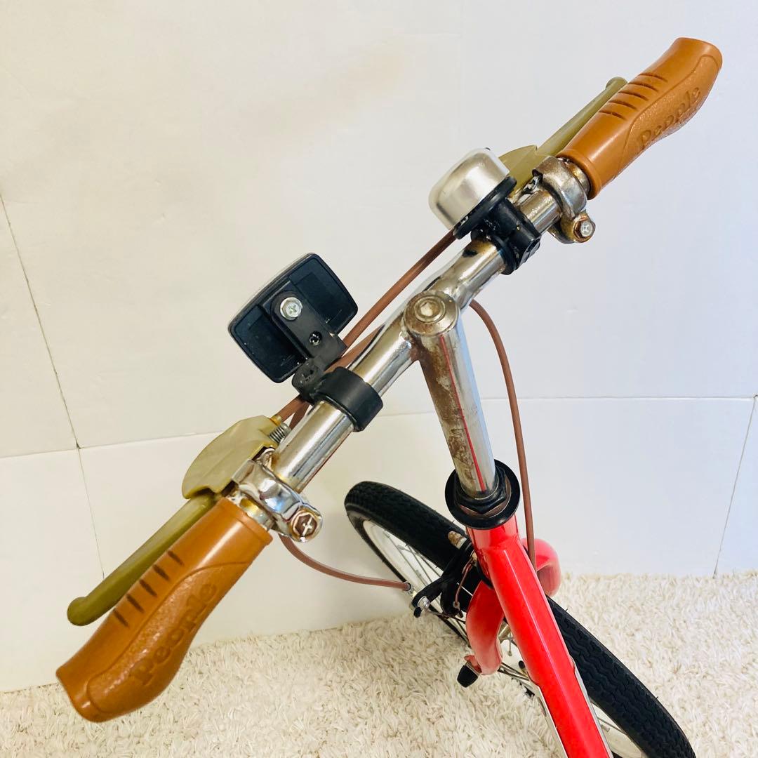 People ピープル ケッターサイクル 18インチ 子供用自転車　反射板　ベル
