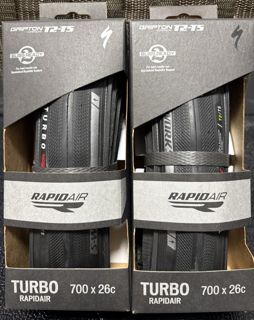 【新品未使用】S-WORKS TURBO RAPIDAIR 700x26C