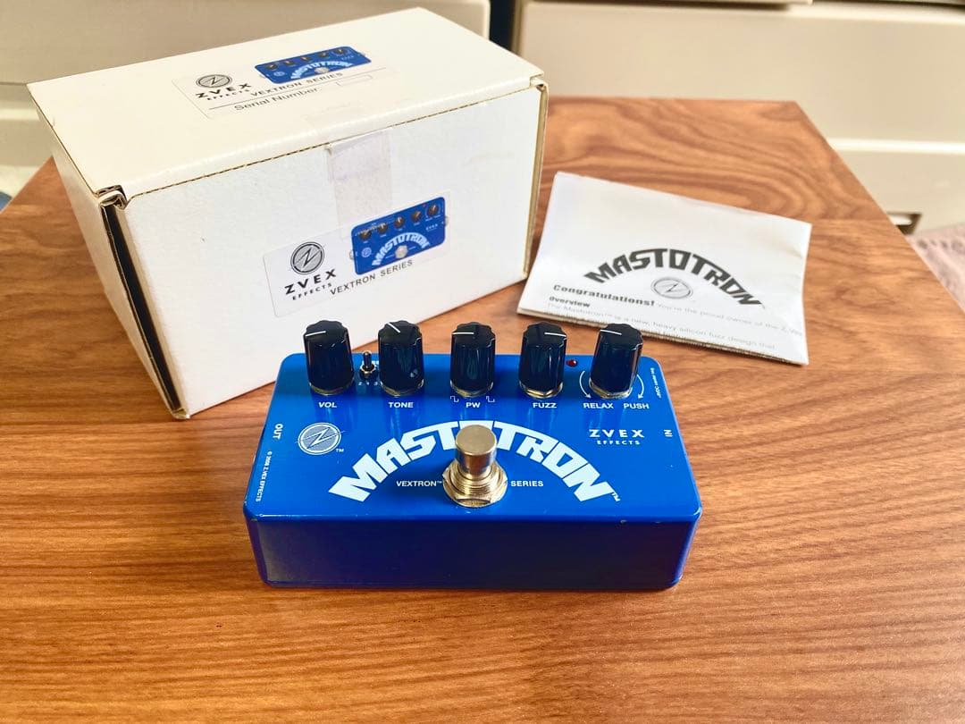 ZVEX Mastotron ギター/ベース用FUZZ