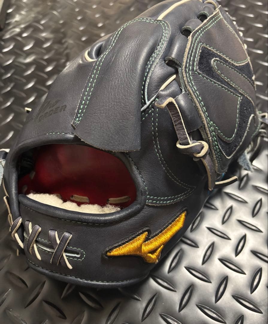 ミズノプロ 菅野智之オーダーモデル　mizuno proウェブ曲げない型付け