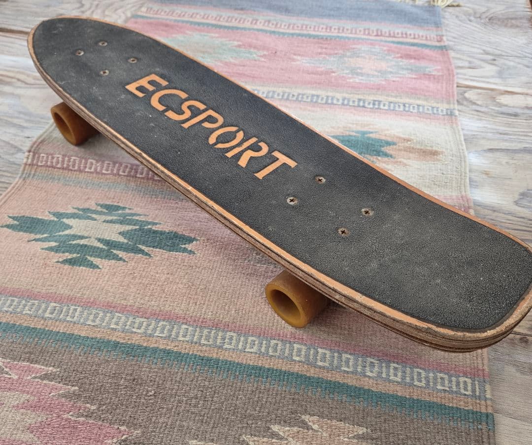 【希少】70s 80sヴィンテージ ECSPORT スケートボードレトロ 当時物
