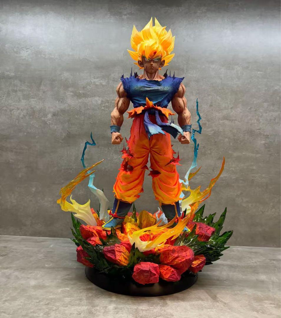ドラゴンボール 孫悟空 ガレキ ガレージキット スタチューX③⑦③