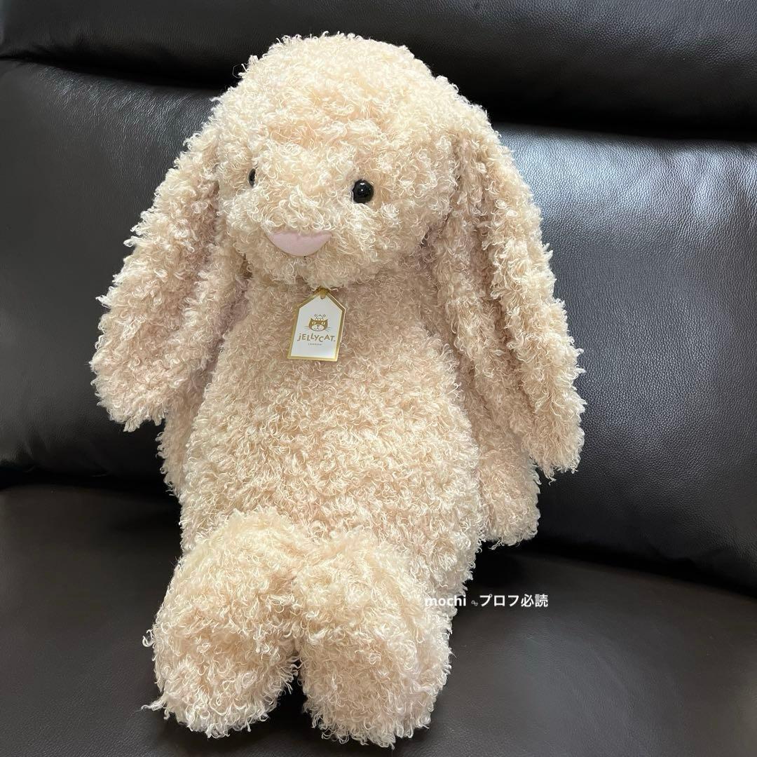 ぬいぐるみ  Big Bashful Luxe Bunny Curly
