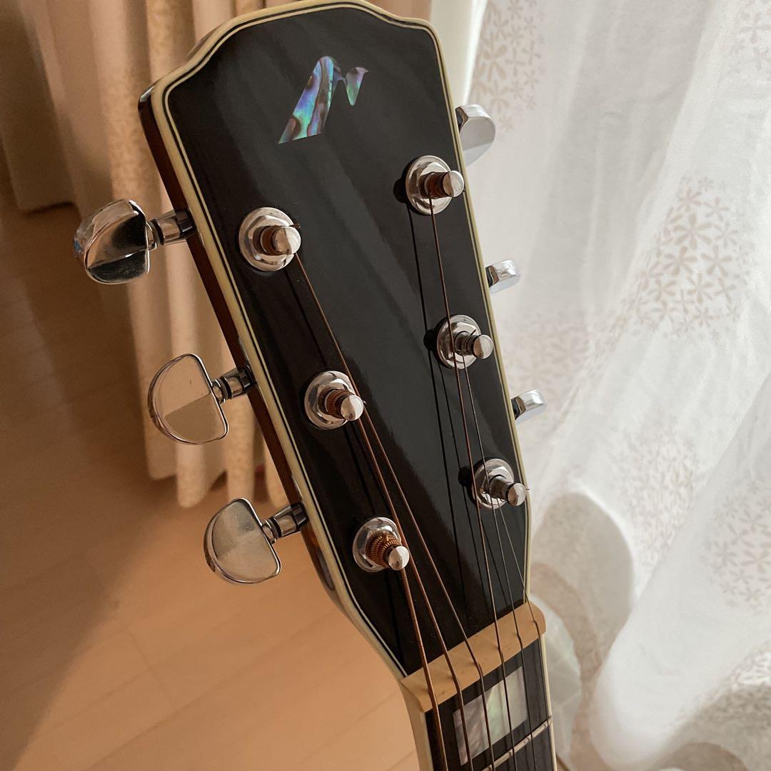 アコースティックギター MORRIS R-15 MO ハードケース付き