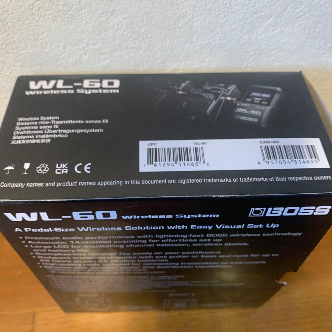 配信機器・PA機器・レコーディング機器 BOSS WL-60 Wireless System